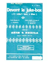 télécharger la partition d'accordéon Devant le Juke Box (If I didn't have a dime) (Créé par Akim & Sheila) (Fox) au format PDF