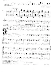 scarica la spartito per fisarmonica On danse à Paris (Valse Chantée) in formato PDF