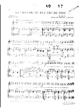 télécharger la partition d'accordéon La chanson du joli feu de bois (Fox) (Poème) au format PDF