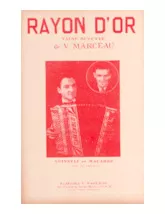 télécharger la partition d'accordéon Rayon d'or (Valse Musette) au format PDF