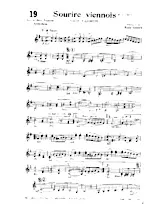 télécharger la partition d'accordéon Sourire Viennois (Valse Viennoise) au format PDF