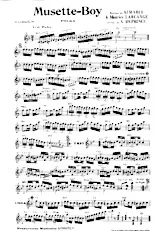 télécharger la partition d'accordéon Musette Boy (Arrangement Adolphe Deprince) (Polka) au format PDF