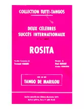 télécharger la partition d'accordéon Rosita (Orchestration Complète) (Tango) au format PDF