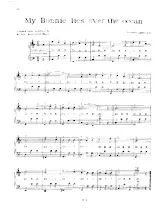 scarica la spartito per fisarmonica My Bonnie lies over the océan (Arrangement Mario Mascarenhas) in formato PDF