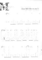 télécharger la partition d'accordéon En Méditerranée au format PDF