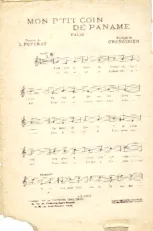scarica la spartito per fisarmonica Mon petit coin de Paname (Valse Chantée) in formato PDF