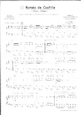 descargar la partitura para acordeón Roméo de Castille (Paso Doble Chanté) en formato PDF