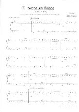 télécharger la partition d'accordéon Noche en Blanco (Cha Cha) au format PDF