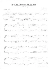 descargar la partitura para acordeón Les choses de la vie (Rumba) en formato PDF