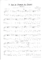 descargar la partitura para acordeón Sur le chemin du chalet (Marche) en formato PDF