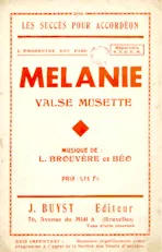 download the accordion score Mélanie (Valse Musette) in PDF format