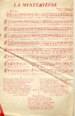 download the accordion score La Mystérieuse (Valse Chantée) in PDF format
