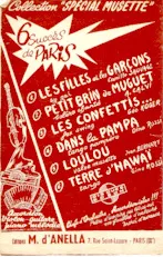 télécharger la partition d'accordéon Collection Musette : 6 Succès de Paris au format PDF