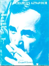 télécharger la partition d'accordéon Recueil n°2 : Charles Aznavour vous présente ses plus grands succès (13 Titres) au format PDF