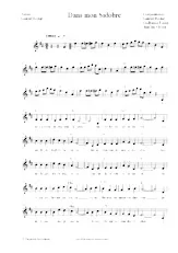 descargar la partitura para acordeón Dans mon Sidobre en formato PDF