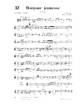 scarica la spartito per fisarmonica Bonjour jeunesse (Marche) in formato PDF