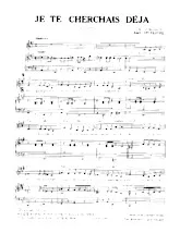 download the accordion score Je te cherchais déjà in PDF format