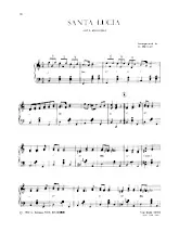 scarica la spartito per fisarmonica Santa Lucia (Java Mazurka) in formato PDF