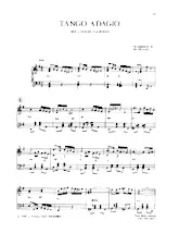 download the accordion score Tango Adagio (Arrangement Jo Privat) in PDF format