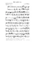 scarica la spartito per fisarmonica Maria (Orchestration Complète) (Tango) in formato PDF