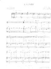 descargar la partitura para acordeón A Venise en formato PDF