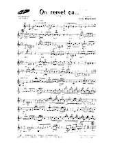 download the accordion score On remet ça (Java) in PDF format