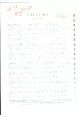 download the accordion score Nuit à Paris (Valse) in PDF format