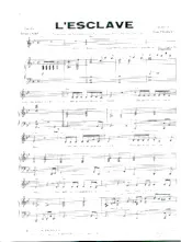 download the accordion score L'esclave in PDF format