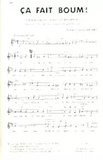 télécharger la partition d'accordéon Ça fait boum (De l'opérette : Marseille mes amours) (Valse) au format PDF
