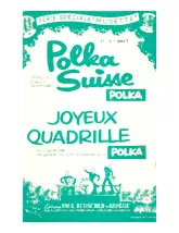 télécharger la partition d'accordéon Joyeux Quadrille (Polka) au format PDF