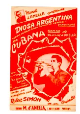 télécharger la partition d'accordéon Diosa Argentina (Boléro) au format PDF