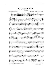 télécharger la partition d'accordéon Cubana (Samba) au format PDF