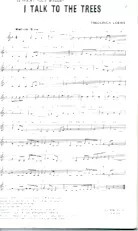download the accordion score I talk to the trees (De : Paint your wagon) in PDF format