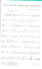 télécharger la partition d'accordéon You and the night and the music (Slow) au format PDF