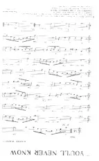 descargar la partitura para acordeón You'll never know (Slow) en formato PDF