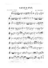 télécharger la partition d'accordéon Santa Ana (Samba) au format PDF