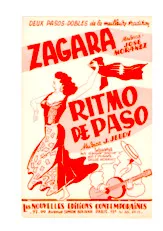descargar la partitura para acordeón Zagara (Paso Flamenco) en formato PDF