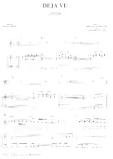 download the accordion score Déjà vu in PDF format