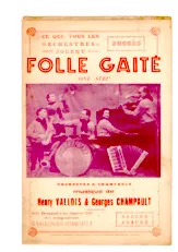 download the accordion score Folle Gaité in PDF format