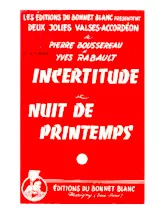 descargar la partitura para acordeón Incertitude (Valse) en formato PDF