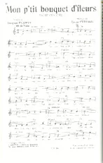 télécharger la partition d'accordéon Mon p'tit bouquet d' fleurs (Valse Chantée) au format PDF