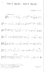 download the accordion score Tout bleu Tout bleu (Slow) in PDF format