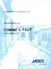 download the accordion score Comme il faut (Tango) in PDF format