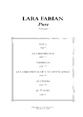 download the accordion score Lara Fabian Pure in PDF format