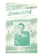 télécharger la partition d'accordéon Simplicité (Orchestration) (Valse Musette) au format PDF