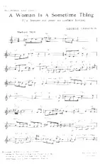 download the accordion score A woman is a sometime thing (Un' femme es pour un certain temps) (De : Porgy and Bess) (Slow) in PDF format