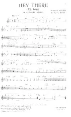 descargar la partitura para acordeón Hey There (Eh ben) (De : Pajama Game) (Slow) en formato PDF