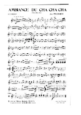 scarica la spartito per fisarmonica Ambiance du Cha Cha Cha (Orchestration) in formato PDF