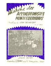 télécharger la partition d'accordéon Marche des accordéonistes Montferrandais au format PDF