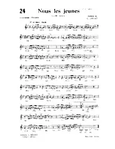 télécharger la partition d'accordéon Nous les jeunes (Slow Rock) au format PDF